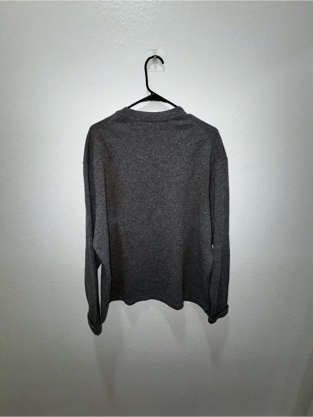 GAP Vintage Men's Crewneck Sweater - Charcoal Gray